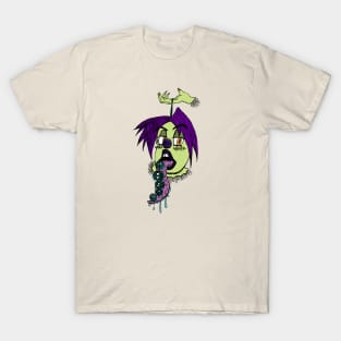 Candy Witch Head - Color T-Shirt